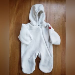 Widgeon Polartec Infant Bunting Cream EUC